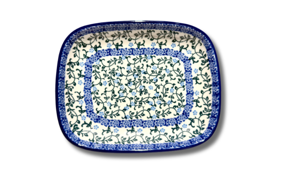 160 Bunzlau Rechthoekige schaal 1822X 160 Schotel Rechthoekig 18,5x15cm